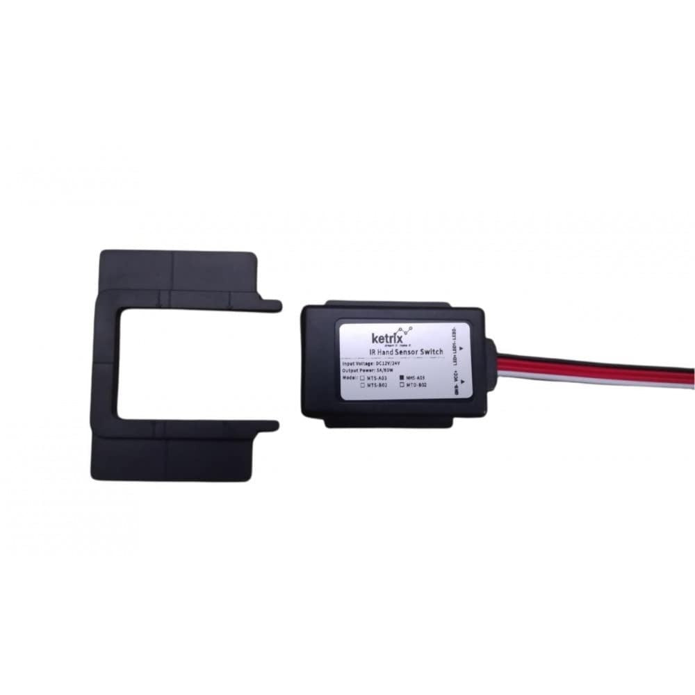 12V DC 5A IR Hand Sweep Motion Inductive Mirror Sensor Switch - One Color ON/OFF with Dimmer