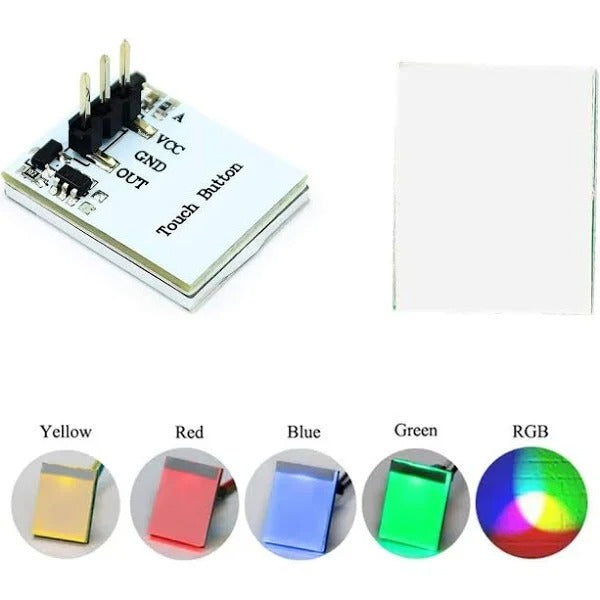 Blue HTTM Capacitive Touch Button Sensor Module