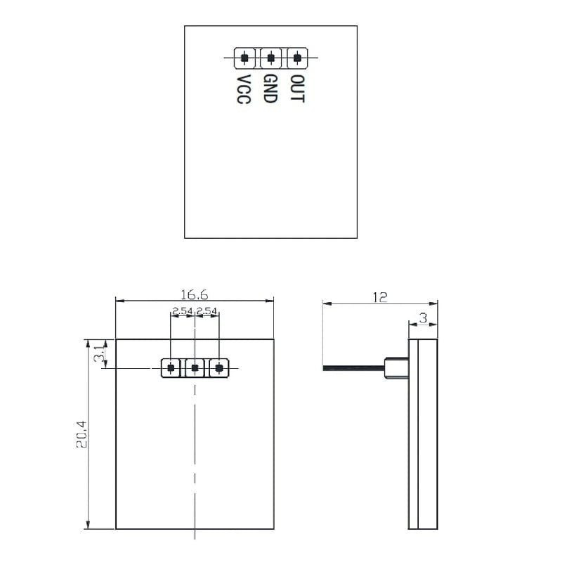 Green HTTM Capacitive Touch Button Sensor Module