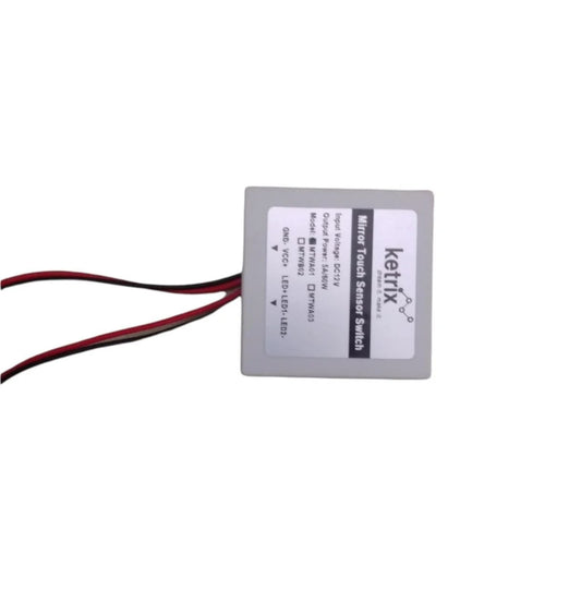 Single Touch Sensor Switch for Glass Lamp Mirror Light LED - 12VDC 5A One Color ON/OFF