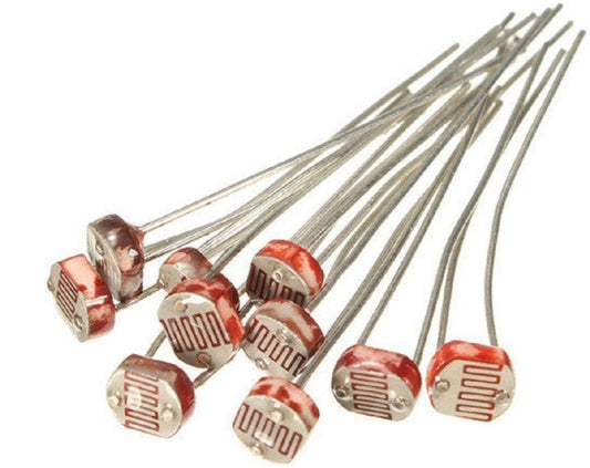 5mm LDR Light Dependent Resistor Photoresistor - 10Pcs