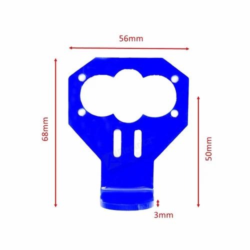 Cartoon Mounting Bracket for HC-SR04 Ultrasonic Sensor