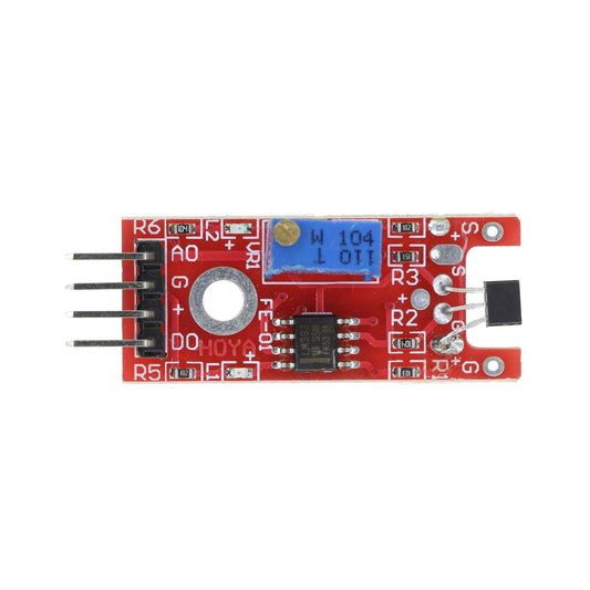 Magnetic Hall Effect Sensor Module for Linear Measurement