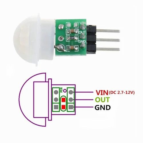 Mini PIR Motion Detection Sensor Module