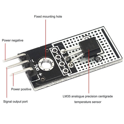 LM35D Analog Temperature Sensor Module