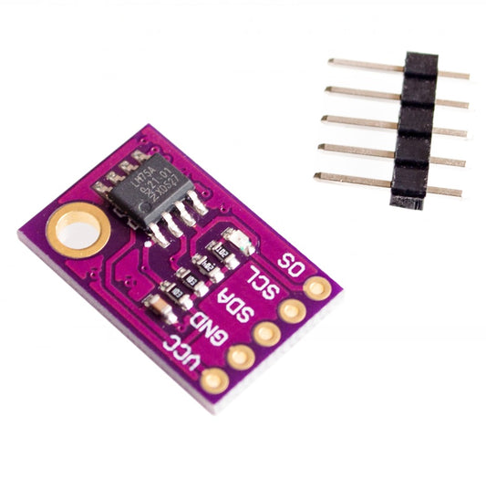 CJMCU-75 LM75A LM75 Temperature Sensor Module Digital I2C Breakout