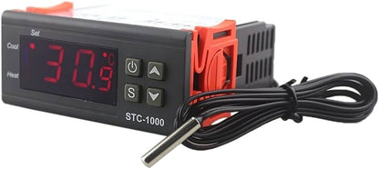 STC-1000 DC12V Digital Temperature Controlled Thermostat Switch with Two Relay Output