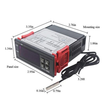 STC-1000 DC24V Digital Temperature Controlled Thermostat Switch