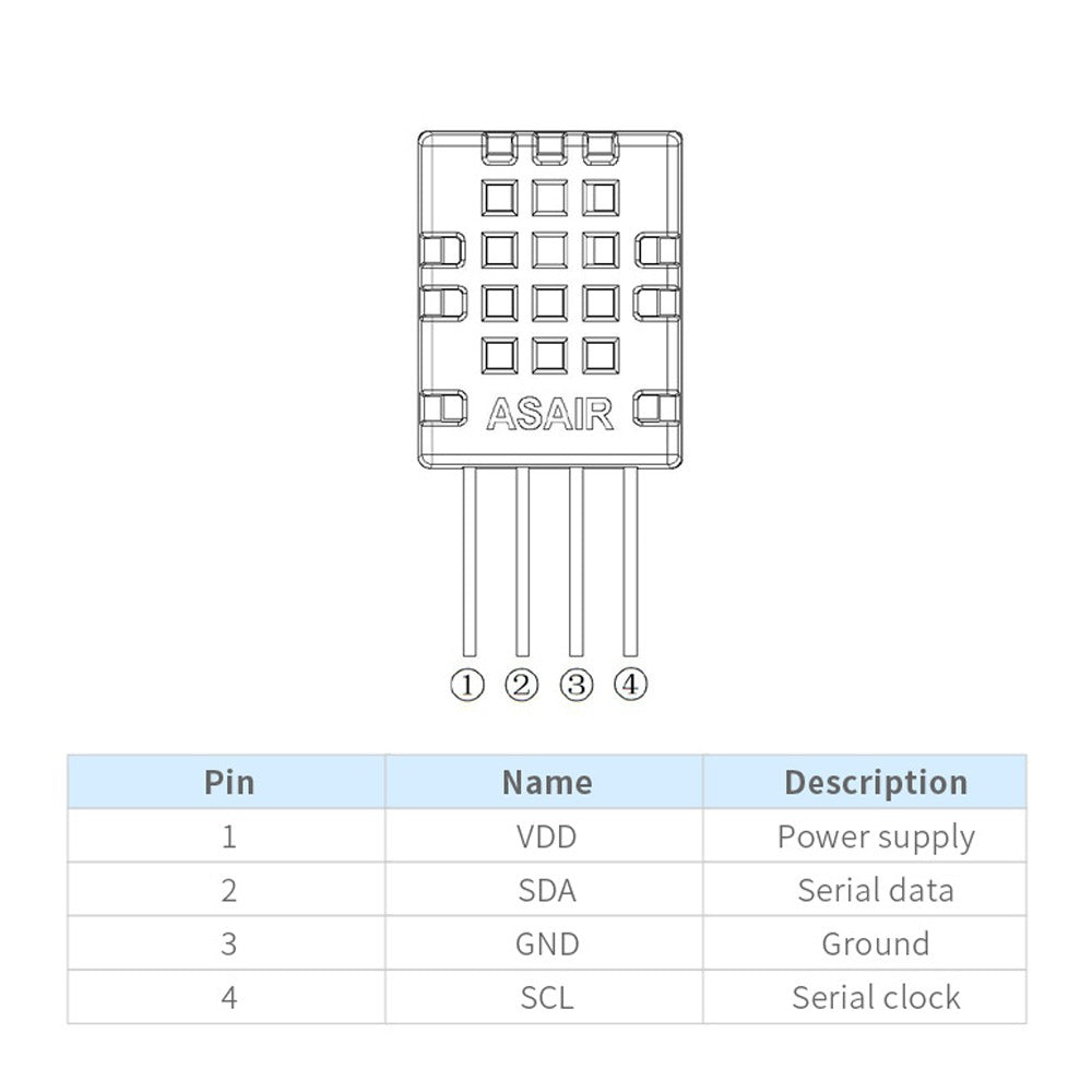 TVOC Gas Sensor AGS02MA