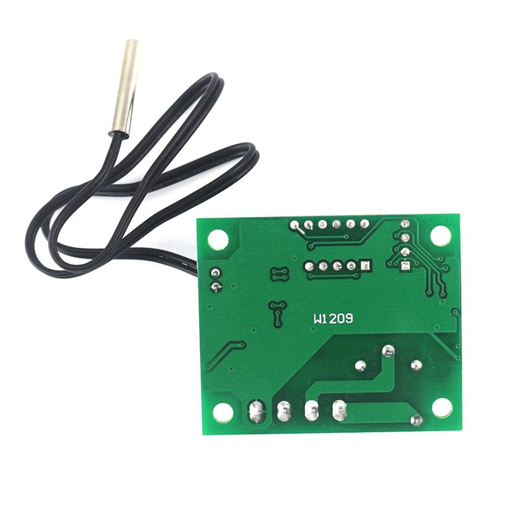 W1209 12V Digital Temperature Controller Module with Display and NTC Temperature Sensor