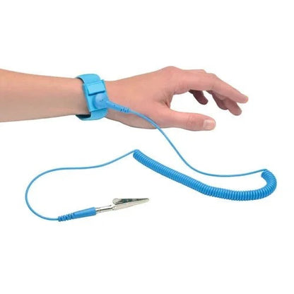 Anti-Static ESD Wrist Strap Elastic Band with Clip (35mm) for Sensitive Electronics Repair Work Tool