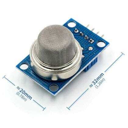 MQ2 Smoke LPG Butane Hydrogen Gas Sensor Module