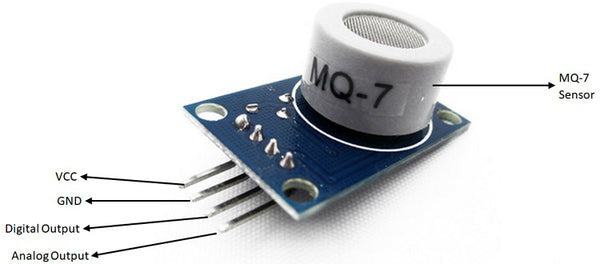 MQ7 Carbon Monoxide Gas Sensor Module