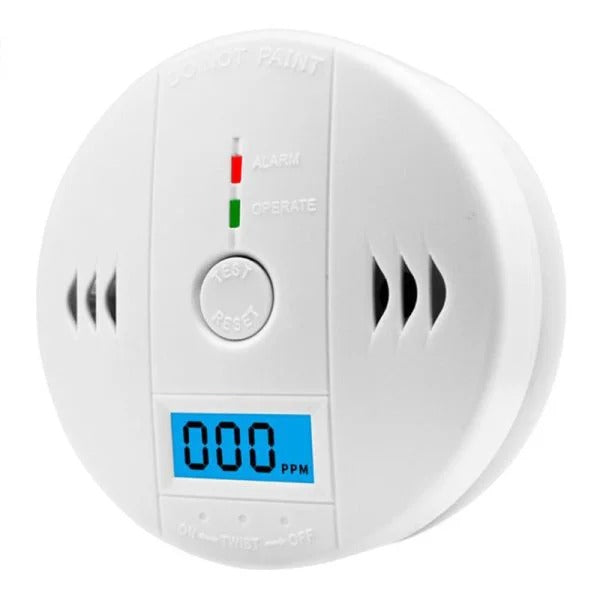 CO Gas Sensor Detector Carbon Monoxide Poisoning Alarm Detector With LCD Display