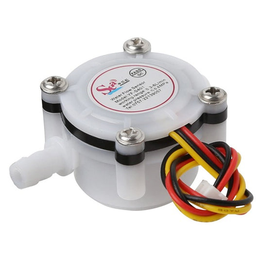 YF-S401 Water Flow Sensor Flowmeter 0.3-6L/min 3.5mm 5VDC White