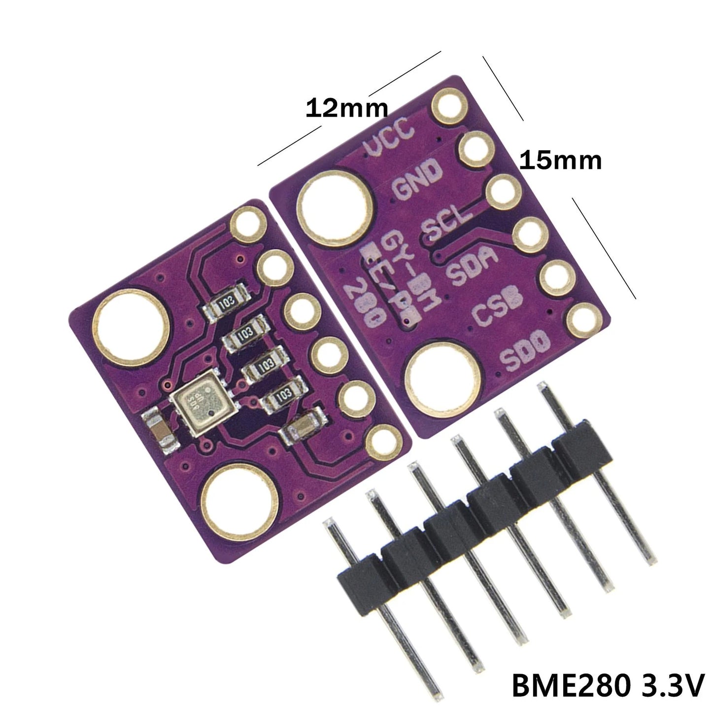 BMP280 Barometric Pressure and Altitude Sensor Module 3.3V