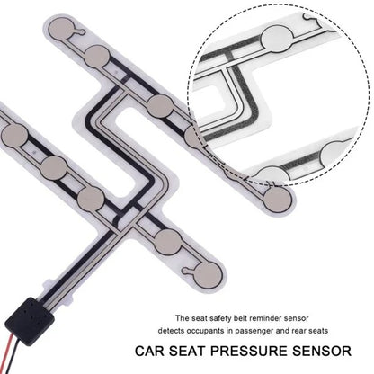 Car Seat Pressure Sensor Safety Belt Warning Reminding Pad Occupied Seat Alarm