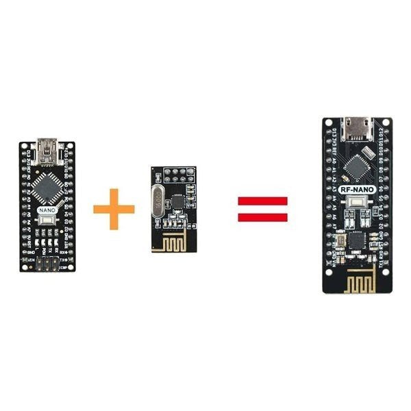 RF Nano Integrated NRF24L01 Wireless Module with Soldering