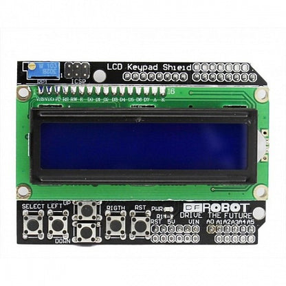 1602 LCD Board Keypad Shield Blue Backlight for Arduino