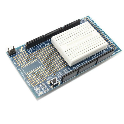 Prototype Shield V3.0 For Arduino Mega with breadboard