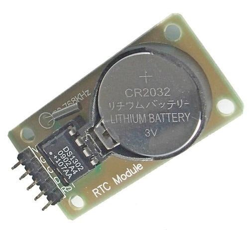 DS1302 Real-Time Clock Module (No Battery Included)