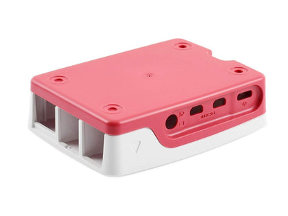 Raspberry Pi 4 Case Enclosure Red-White