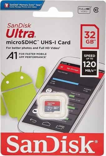 32GB Class 10 Micro SD/SDHC Memory Card (Upto 98MB/s Speed)