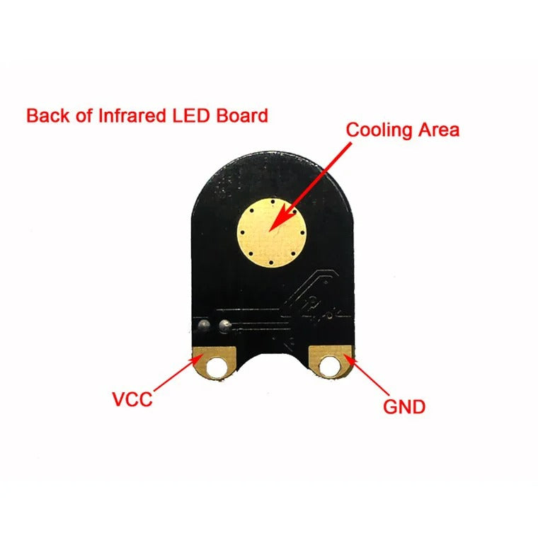 Infrared Light 3W for Raspberry Pi Camera, Night Vision Sensitive - Pack of 2