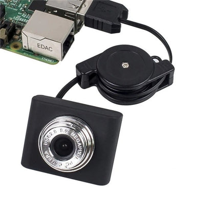 1/4 Cmos 640X480 USB Camera with Collapsible Cable for Raspberry Pi