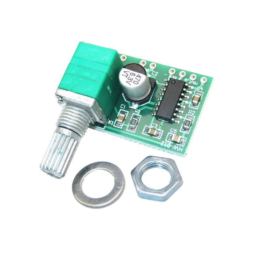 PAM8403 Mini 5V Audio Amplifier Board with Switch Potentiometer