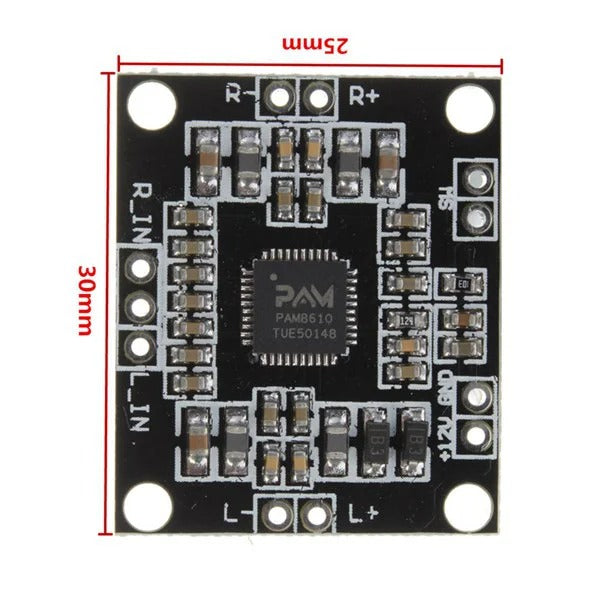 PAM8610 Digital Stereo Class-D Amplifier Board 2x15W Output