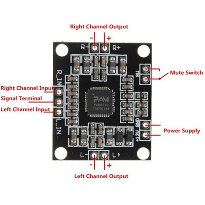 PAM8610 Digital Stereo Class-D Amplifier Board 2x15W Output