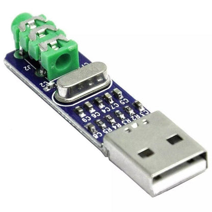 5V USB Powered PCM2704 MINI USB Sound Card DAC Decoder Board For PC Computer