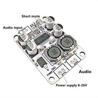 TPA3110 Mono Channel Digital Amplifier Board 30W Power Amplifier Module