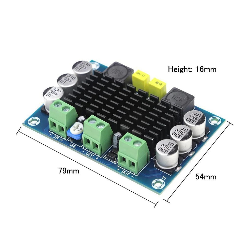 XH-M542 Single Channel High Power Digital Audio Power Amplifier Board TPA3116D2