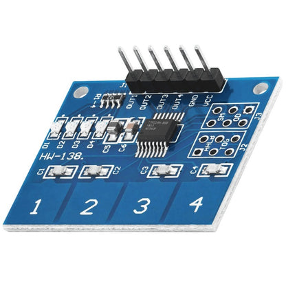 TTP224 4-Channel Capacitive Touch Switch Sensor Module