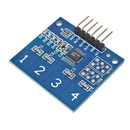 TTP224 4-Channel Capacitive Touch Switch Sensor Module