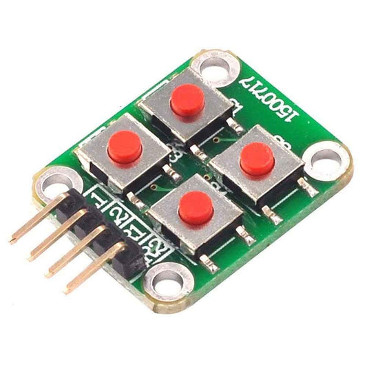 2 - 2 Matrix 4 Push Button Keyboard Module