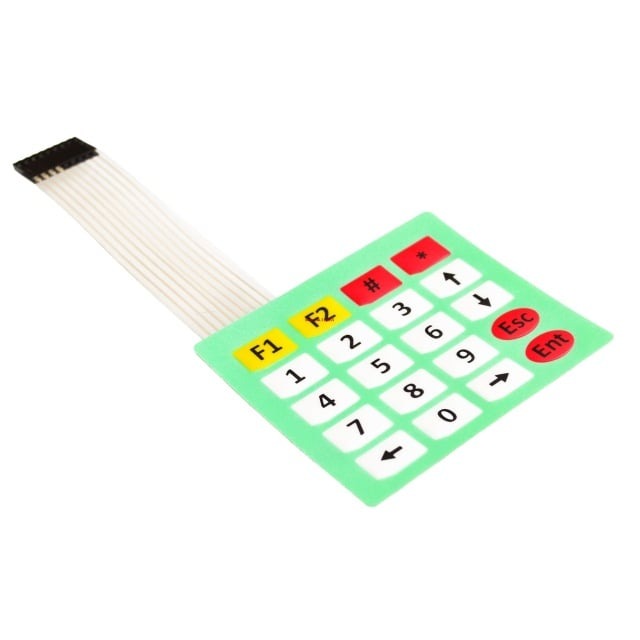 4 - 5 20 Key Matrix Membrane Switch Keypad Keyboard