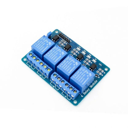 12V 4-Channel Optocoupler Relay Board Module