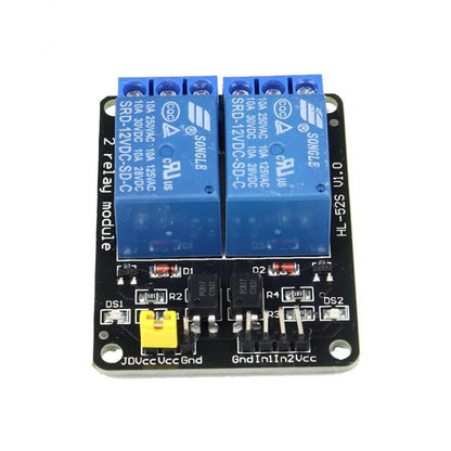 2 Channel 12V Relay Module with Optocoupler