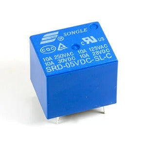 5V 10A SPDT Sugar Cube Relay Switch PCB Mount