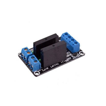 5V 2-Channel SSR Solid State Relay Module 240V 2A Output with Resistive Fuse