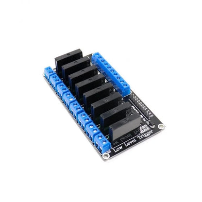 5V 2A 8-Channel SSR G3MB-202P Solid State Relay Module (Low level Trigger)