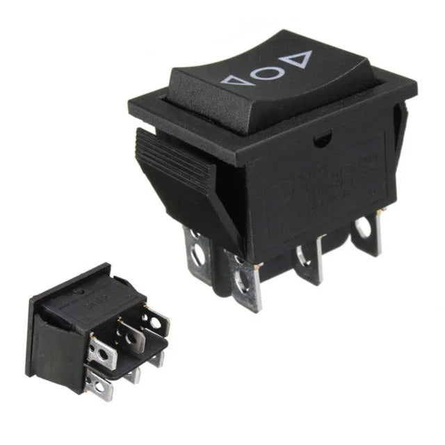 DPDT Rocker Momentary Switch for Robot Remote