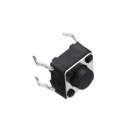 Tactile Push Button Switch 4 Pin 6x6x5 (Pack of 10)