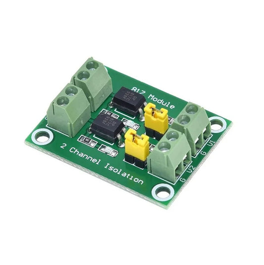 PC817 2 Channel Optocoupler Isolation Module