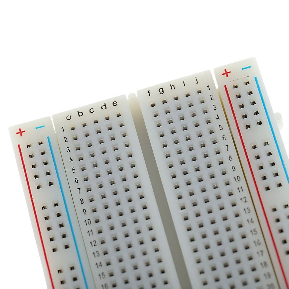 400 Tie Points Contacts Mini Circuit Experiment Solderless Breadboard