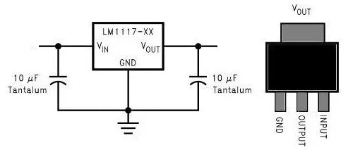 AMS1117-1.8 Advanced Monolithic Systems, 1.8V, 1A LDO Voltage Regulator