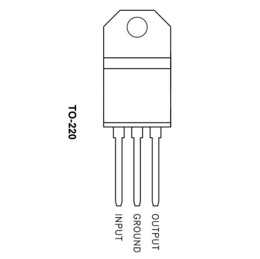 LM7812 12V Linear Positive Voltage Regulator IC – Pack of 3